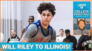 Will Riley Commits amp ReClasses to Illinois  Illini starters  2425 Expectations for Illinois [upl. by Gabi]