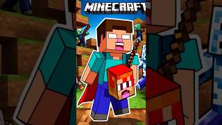 Who is Herobrine Hero or a scary legend minecraft herobrine herobrinestory [upl. by Newlin]