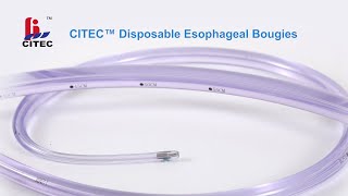 CITEC™ Disposable Esophageal Bougie Product Features Introduction [upl. by Charmion499]