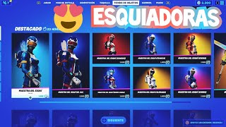 ESQUIADORAS EN LA NUEVA TIENDA FORTNITE HOY [upl. by Baalbeer]