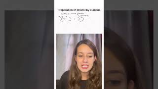 Preparation of phenol by cumene Imp chemistry reaction मेरी इच्छा सबको शिक्षा adityamaurya143🥰🙏💯 [upl. by Akcimat]