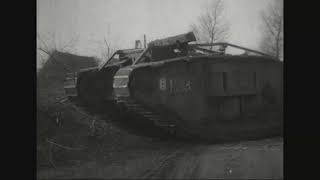 F13 Falcon II Captured by the Germans at Cambrai 1917 [upl. by Aicilif]