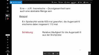 Grundgesamtheit vs Stichprobe  Grundlagen Beispiel 5 [upl. by Laroy]