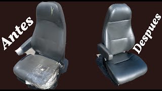 Tapiceria Para Principiantes  Como Tapizar Asiento de camion [upl. by Kannry]