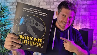 Ce LIVRE JURASSIC PARK est tellement COOL 🤩 ft Nicolas Allard Jurassic Park et les Sciences [upl. by Yespmed]