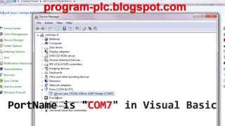 How to Serial Port Number Check in Windows 7 [upl. by Hazel]