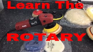 Interested In Learning The Rotary Polisher Here Are Some Basics To Get You Started [upl. by Riella703]