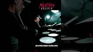 MÅNESKIN  Gossip DrumCover drums shorts 2 [upl. by Bagley197]