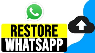 How to RESTORE amp BACKUP WHATSAPP 2024  Fix quotNo Backup Foundquot Error in WhatsApp [upl. by Wilhelmina]