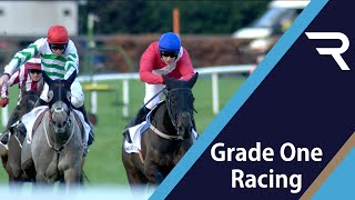 Awesome FERNY HOLLOW remains unbeaten over fences with Grade One Racing Post Chase win  Racing TV [upl. by Norrek]