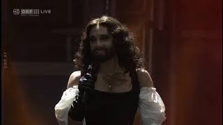 Conchita WURST  RISE LIKE A PHOENIX  Bad Ischl  20012024 [upl. by Eerol]