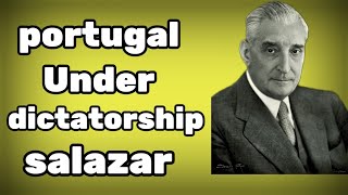 The Estado Novo Salazars Dictatorship in Portugal [upl. by Krucik367]