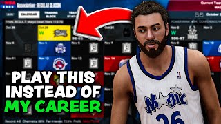 PLAY THIS GAME MODE INSTEAD OF MYCAREER THE BEST CAREER MODE ON NBA 2K23 [upl. by Swetlana691]