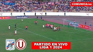 MANNUCCI 04 UNIVERSITARIO REACCIÓN EN VIVO  LIGA 1 2024 [upl. by Tam606]