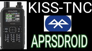 KENWOOD D75  Kiss TNC Mode  Bluetooth Connection  Android [upl. by Ronny832]