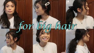 Easy Heatless Hairstyles for Wavy and Frizzy Hair  Bianca Monvoy [upl. by Parrish586]