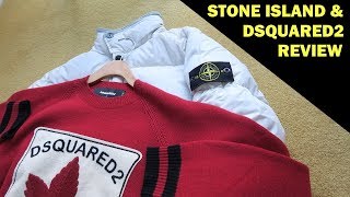 Stone Island Jacket amp Dsquared2 Jumper Review [upl. by Odnolor871]