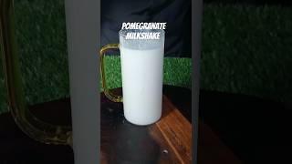 Pomegranate milkshake food shake youtubeshorts [upl. by Sirromad]