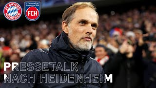 Pressetalk nach FC Bayern 4  2 FC Heidenheim  Bundesliga  🇩🇪 [upl. by Johnston8]