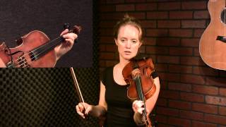 Reel Groove Scottish Fiddle Technique Tutorial by Hanneke Cassel [upl. by Nrev869]