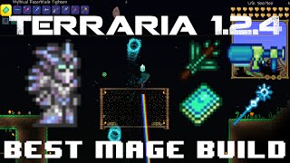 Terraria 124  Best Mage BuildItems  All Mechanical Boss fight [upl. by Yerocaj623]