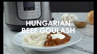 Instant Pot Hungarian Beef Goulash [upl. by Hymen]