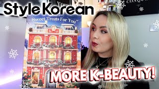 STYLE KOREAN ADVENT CALENDAR 2024 UNBOXING  ALL FULL SIZES ✨ MISS BOUX [upl. by Arianie417]