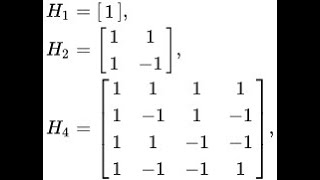 Hadamard Matrices  Raymond Jin [upl. by Salokcin]