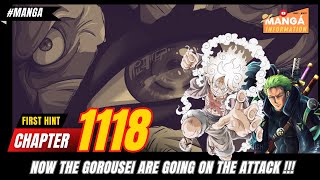 ONE PIECE CHAPTER 1118 HINT 1 AND PREDICTIONS  NOW THE GOROUSEI ARE GOING ON THE ATTACK [upl. by Gati]