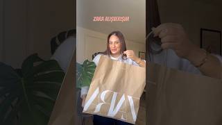 Ürün kodlarını merak edenler yorum yapabilir💛 zara unboxing alışveriş shopping [upl. by Chobot]