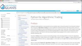 Python for Algorithmic Trading Course [upl. by Delsman]