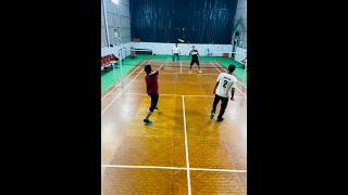 30 vs 50 😎😎😎 badminton badmintonhighlights badmintondoubles badmintonlovers [upl. by Balfore]