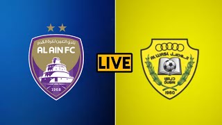 مباراة العين والوصل بث مباشر دوري المحترفين الإماراتي 2024  AlAin FC vs AlWasl SC Live [upl. by Aicenav611]