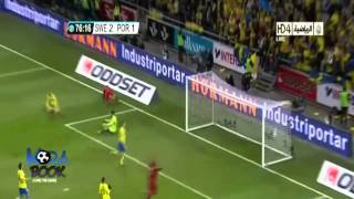 Cristiano Ronaldo Hat Trick VS Sweden  Portuguese Commentary [upl. by Dayir]