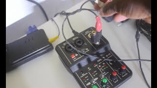 Teyun Q12 Studio Sound Card Audio InterfaceAudio Quality Testing [upl. by Bethesde611]