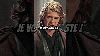 🔴Pourquoi Anakin dit ça à Obi Wan sur Mustafar à propos des Jedi 🔵 shorts shortclip starwars [upl. by Bordie]