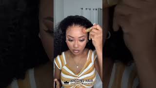 Install this 20 inch Curly Wig with me Never go wrong shorts wigginshair curlyhair [upl. by Namya]