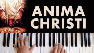 Anima Christi Jandi Arboleda  Piano Chords Notes Lyrics [upl. by Ical700]