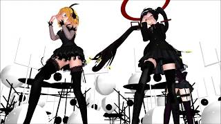 MMD Poster Girls Prank Model Hatsune Miku Kagamine Rin Megpoid Gumi [upl. by Russom]