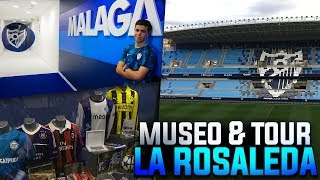 MUSEO y TOUR del ESTADIO LA ROSALEDA  MÁLAGA CF [upl. by Irot]