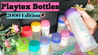 🍼💟My Favorite Playtex Bottle Collection And What I use to seal the bottles [upl. by Wilcox]