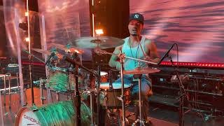 Drum warm up in Amalie Arena Tampa drums drumming [upl. by Hollerman]