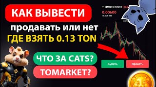 ✅Вывод Хамстер Комбат на ТЕЛЕГРАМ КОШЕЛЁК и ТОН КИПЕР  Где взять 013 ТОН  Листинг CATS и TOMARKET [upl. by Delcina]