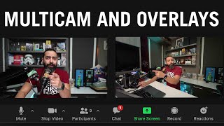 How to MultiCam amp Add Overlays in Zoom Like a Pro Mac Tutorial w PC alternative [upl. by Moise]