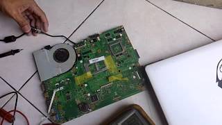 Motherboard laptop Asus A55V [upl. by Eckhardt863]