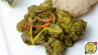 Aloo Gobi Saag  By VahChef  VahRehVahcom [upl. by Arev]