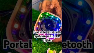 Portable Bluetooth Speaker with LED Lights youtubeshorts automobile cellphone moblie bluetooth [upl. by Ingold514]