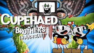 CUPHEAD SONG  Brothers in Arms A Cappella DuetLYRIC Video [upl. by Troyes33]