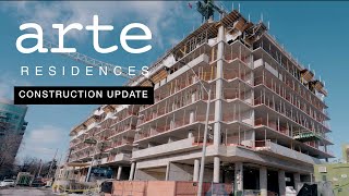 Arte Condos Construction Milestone Update Q1 2024  EMBLEM [upl. by Erialb381]