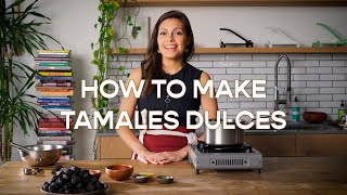 How To Make Sweet Tamales Tamales Dulces With Blackberry Cheesecake Filling [upl. by Ahsiemal]